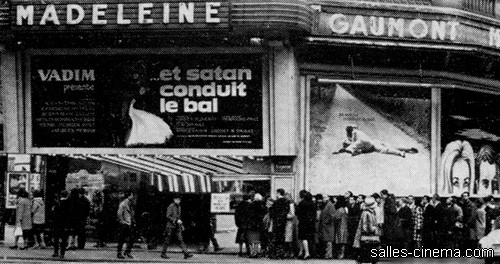 Cinéma Madeleine Gaumont à Paris