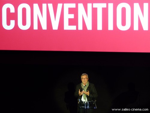 Jean-Pierre Buffi à l'inauguration du cinéma Gaumont Convention à Paris