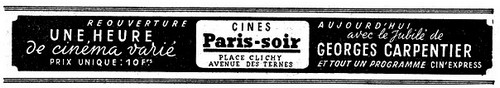Ciné Paris-Soir Clichy