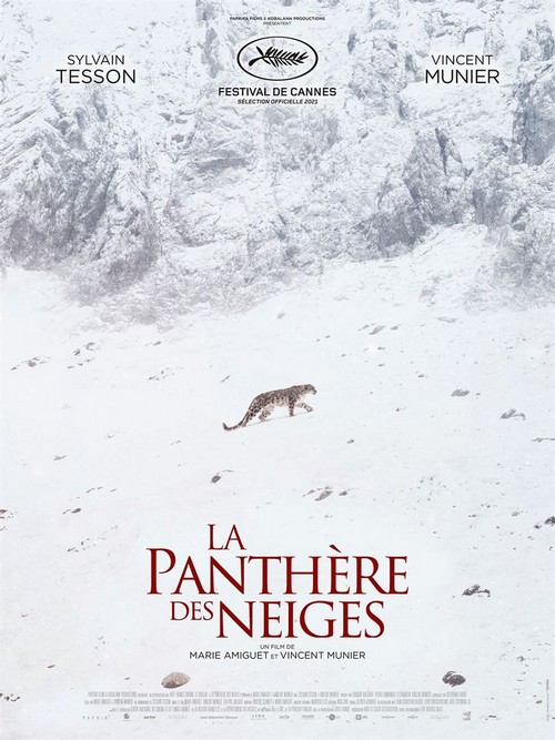La Panthère des neiges de Marie Amiguet et Vincent Munier avec Sylvain Tesson.