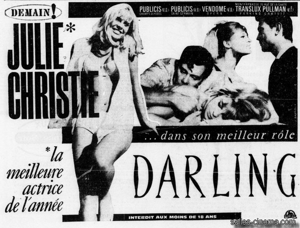 Darling , un film de John Schlesinger